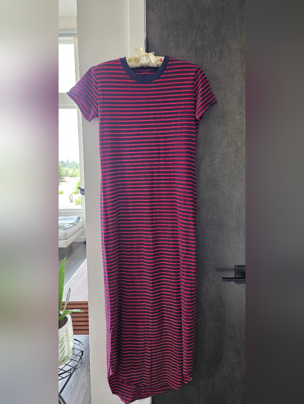 Frank & Eileen Harper Midi Cotton Dress Size Small Flaw (Please Read)